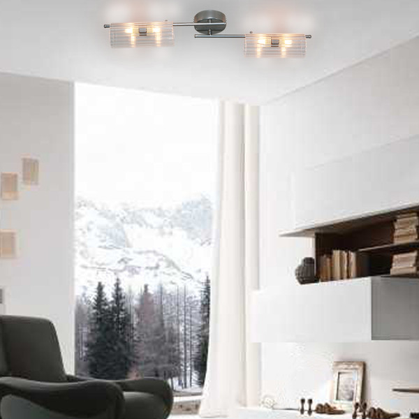 Изображение товара Люстра Элетех Экстра 141 НПБ 01-4x40-101 / 1005405408 (хром)