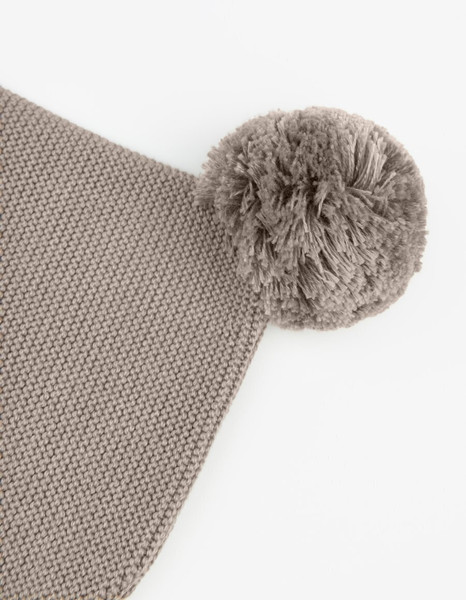 Изображение товара Шапочка для малышей Amarobaby Pure Love Nice / AB-OD23-PLN16/12-40 (коричневый, р.40-42)