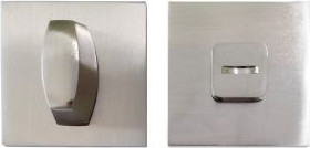 Изображение товара Фиксатор дверной защелки Vrata ВК AL серия 03 Slim (никель)