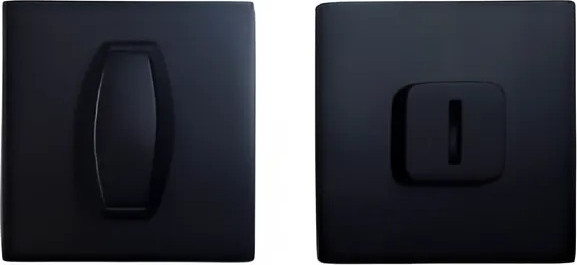 Изображение товара Фиксатор дверной защелки Vrata ВК AL серия 03 Slim (черный)