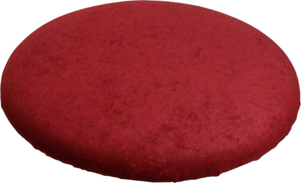 Изображение товара Чехол на табурет MATEX Velours / 45-724 (бордовый)