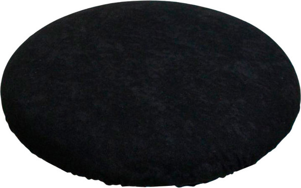 Изображение товара Чехол на табурет MATEX Velours / 45-861 (черный)