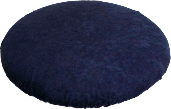 Изображение товара Чехол на табурет MATEX Velours / 57-413 (темно-синий)