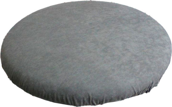 Изображение товара Чехол на табурет MATEX Velours / 57-437 (светло-серый)