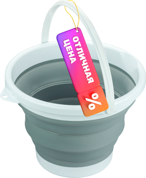 Изображение товара Ведро Solmax&Home Складное / SM06378