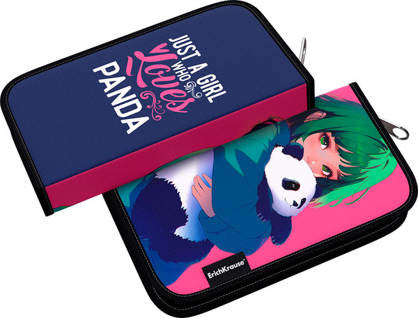 Изображение товара Пенал Erich Krause Panda Hugs / 62880