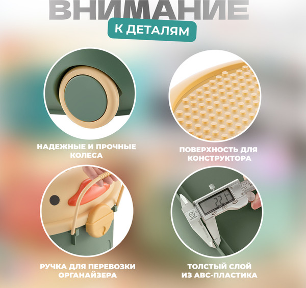 Изображение товара Органайзер для хранения Solmax&Home SM97439 (р.L, синий)
