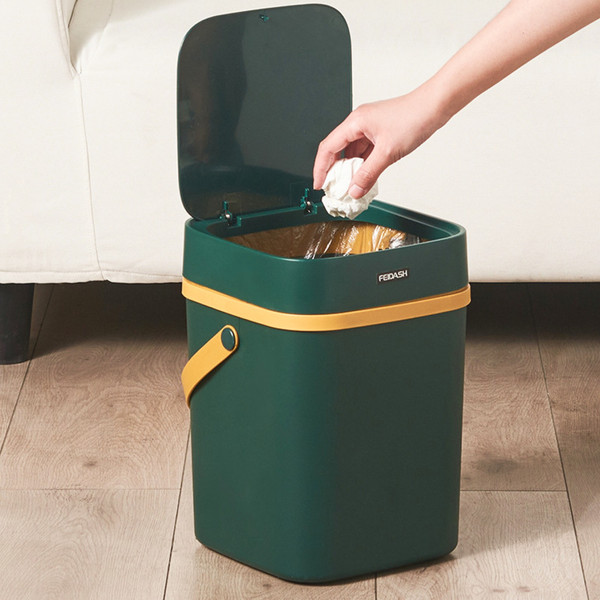 Изображение товара Мусорное ведро Solmax&Home С крышкой / SM90318