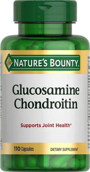 Изображение товара Комплексная пищевая добавка Nature's Bounty Глюкозамин-Хондроитин (110 капсул)