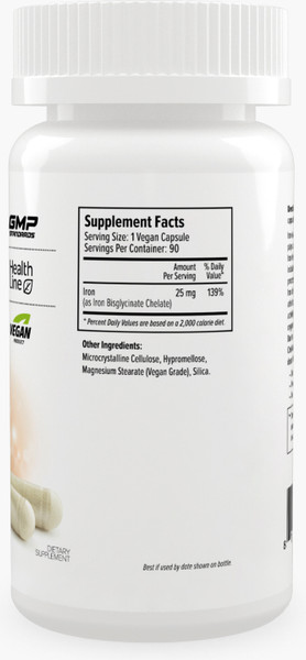 Изображение товара Минерал Maxler Железо (90 капсул)