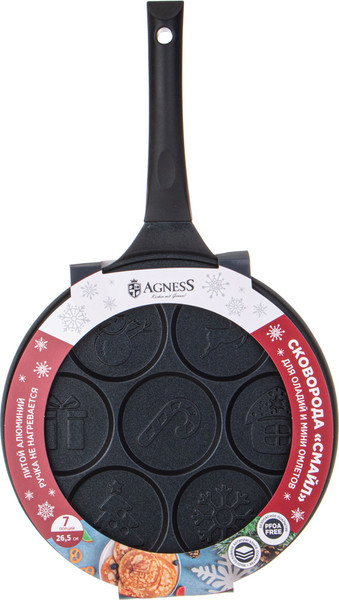 Изображение товара Сковорода для оладий Agness 932-025