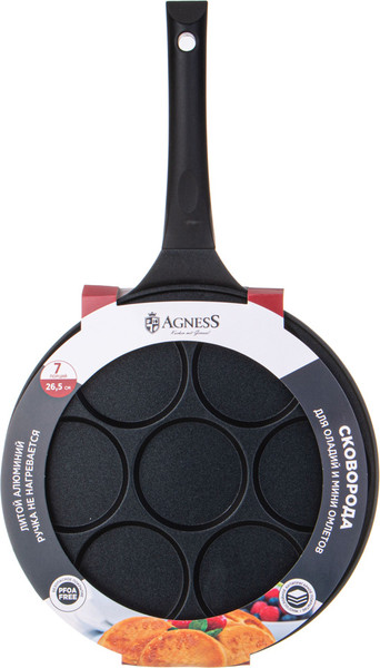 Изображение товара Сковорода для оладий Agness 932-026