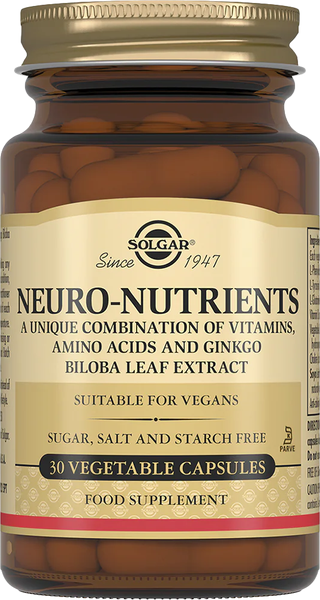 Изображение товара Пищевая добавка Solgar Неронутриентс (30 капсул)