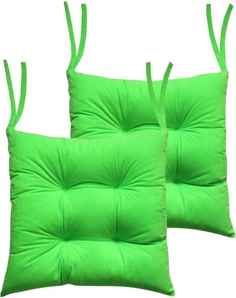 Изображение товара Комплект подушек на стул MATEX Velours / 47-445 (салатовый)