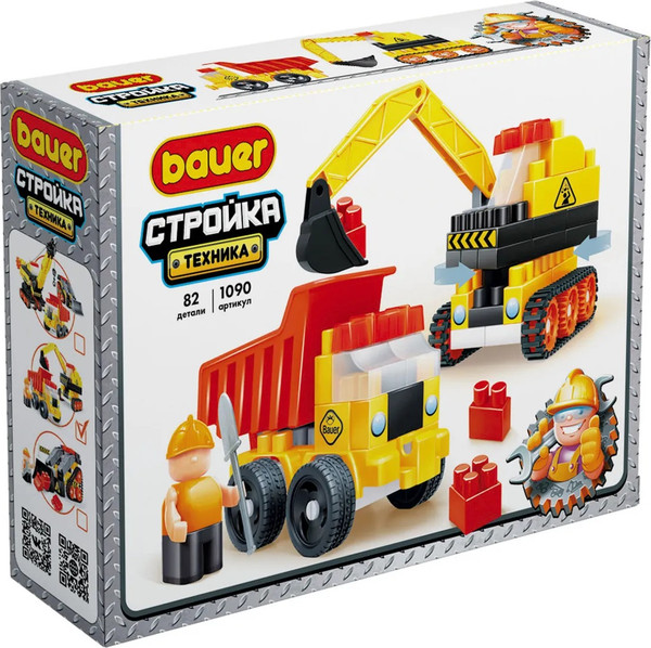 Изображение товара Конструктор Bauer Стройка техника / 1090