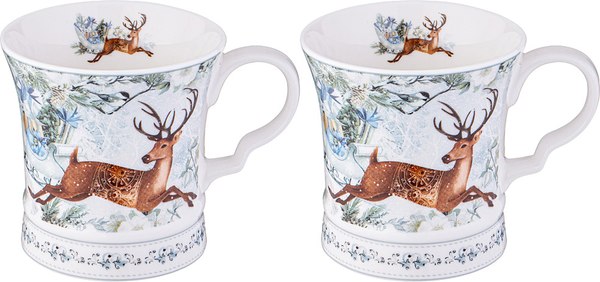 Изображение товара Набор кружек Lefard Christmas Олень / 417-109 (2шт)