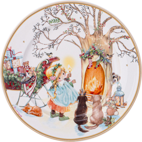 Изображение товара Набор тарелок Lefard Christmas Ангел / 417-099 (2шт)
