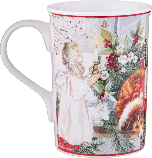 Изображение товара Набор кружек Lefard Christmas Пуансеттия / 417-103 (2шт)