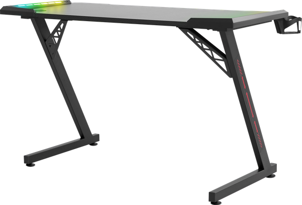 Изображение товара Геймерский стол Defender Gaming Idol RGB / 64333 (черный)