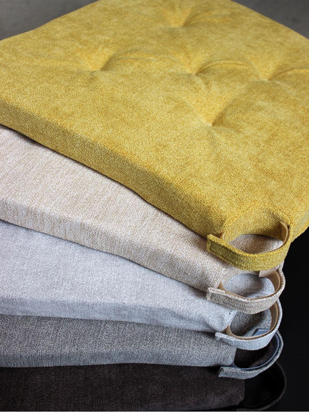 Изображение товара Подушка на стул MATEX Loreta / 49-074 (светло-серый)