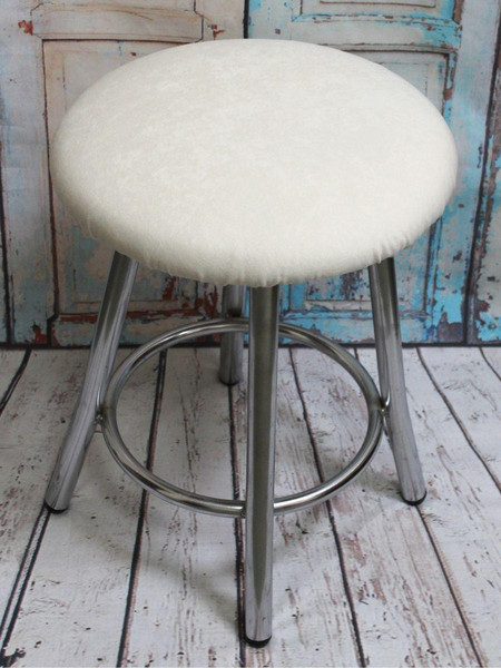 Изображение товара Комплект чехлов MATEX Velours / 48-541 (4шт, молочный)