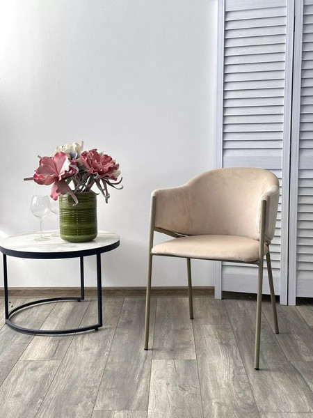 Изображение товара Стул M-City Дилл / 688M05850 (H-06 бежевый/шампань)