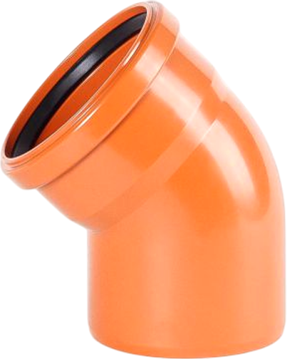 Изображение товара Отвод наружной канализации Хемкор Ду 110х45 / 106411