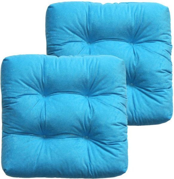 Изображение товара Комплект подушек на стул MATEX Velours / 49-630 (светло-голубой, 2шт)