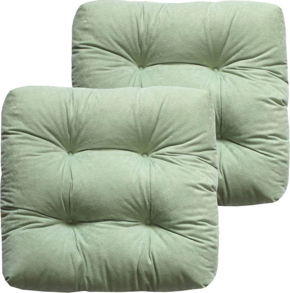 Изображение товара Комплект подушек на стул MATEX Velours / 49-654 (мятный, 2шт)