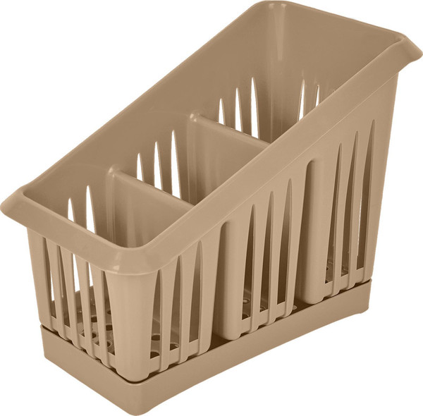 Изображение товара Органайзер для столовых приборов Plast Team PT156411015 (шоколадный мокко)