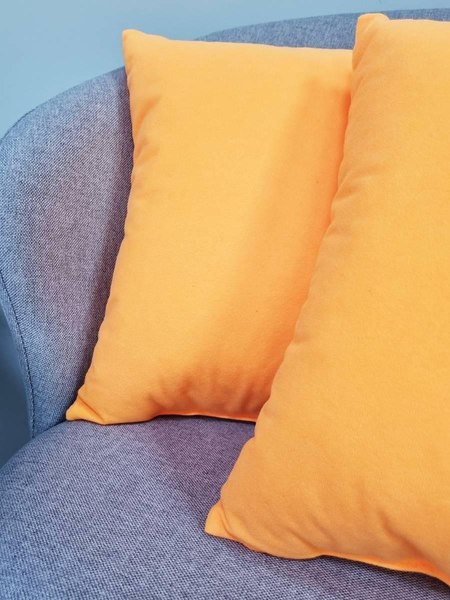 Изображение товара Комплект подушек декоративных MATEX Velours / 49-982 (абрикосовый, 2шт)