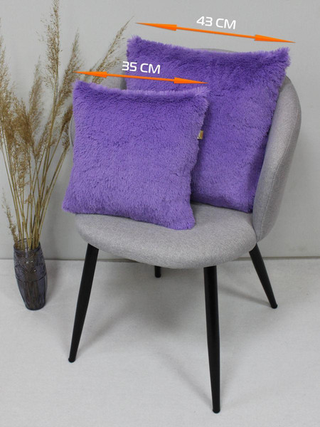 Изображение товара Подушка декоративная MATEX Plush / 59-165 (фиолетовый)