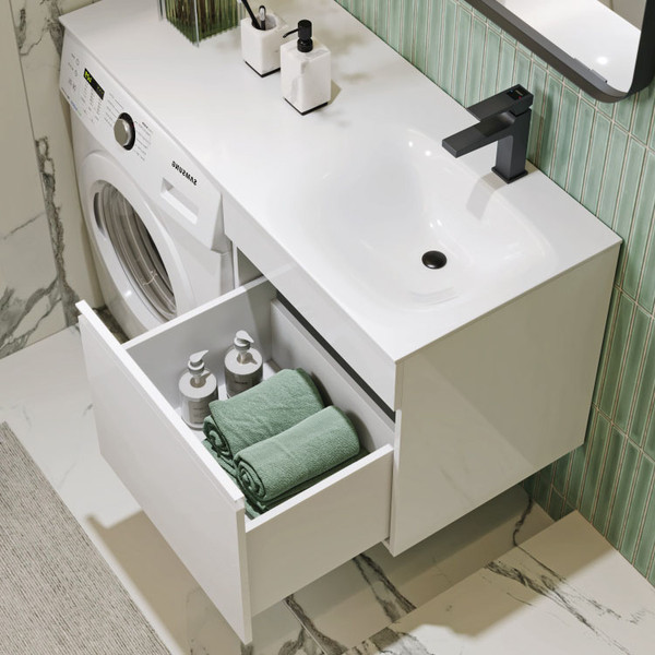 Изображение товара Тумба с умывальником Aqwella Duet R / DU01051