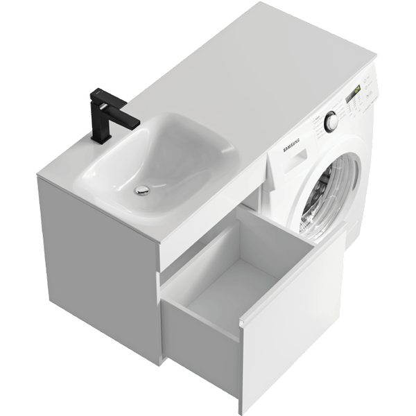 Изображение товара Тумба с умывальником Aqwella Duet L / DU01051