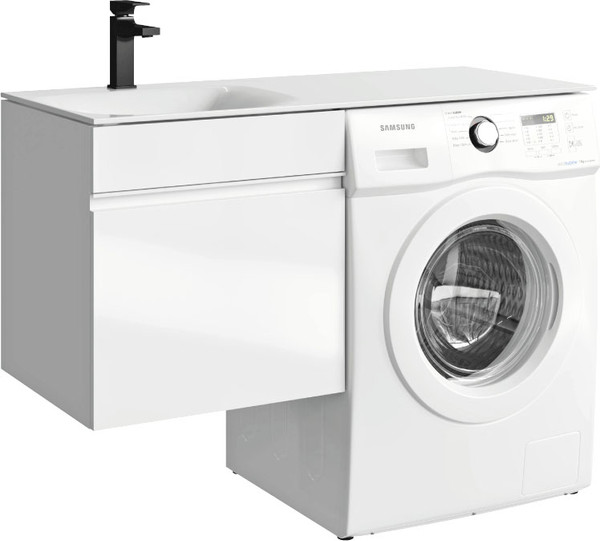 Изображение товара Тумба с умывальником Aqwella Duet L / DU01051