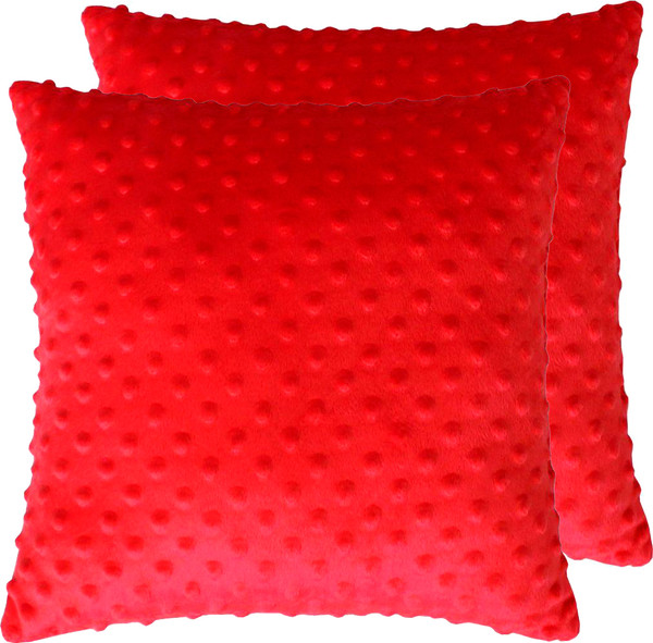 Изображение товара Комплект подушек декоративных MATEX Hill Line / 55-334 (красный, 2шт)