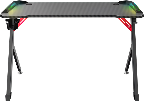 Изображение товара Геймерский стол Defender Gaming Spirit RGB / 64389 (черный)