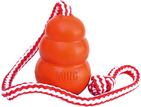 Изображение товара Игрушка для собак KONG Classic w/Rope M / 66420