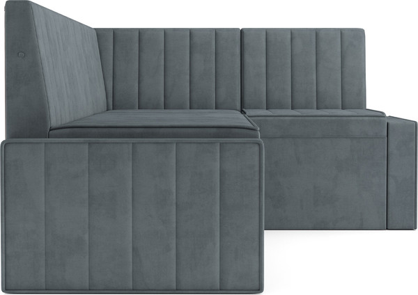 Изображение товара Уголок кухонный мягкий Mebel-Ars Вермут 211x83x141 / M11-23-5 (велюр серо-синий HB-178 26)