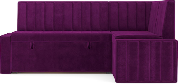 Изображение товара Уголок кухонный мягкий Mebel-Ars Вермут 191x83x121 / M11-24-18 (фиолет)