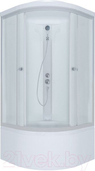Изображение товара Душевая кабина Triton Риф Б ДН4 90x90 (белый/шиншилла)