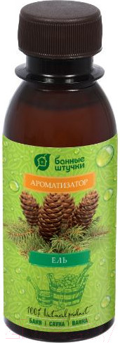 Изображение товара Ароматизатор для бани Банные Штучки Ель / 30032 (120мл)