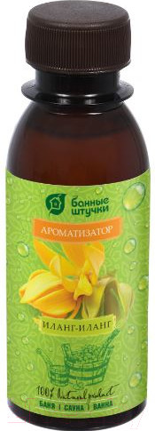 Изображение товара Ароматизатор для бани Банные Штучки Иланг-иланг / 30027 (120мл)