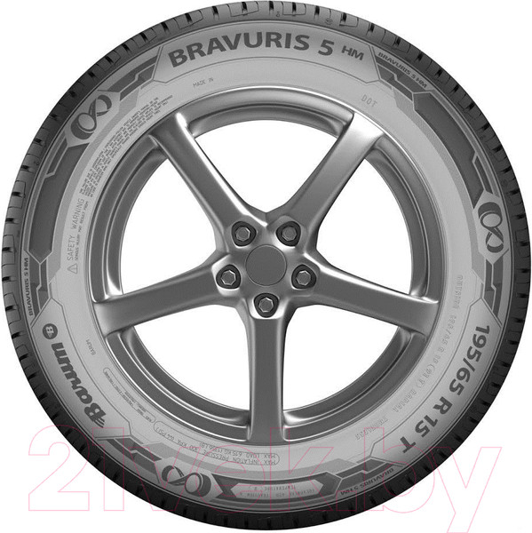 Изображение товара Летняя шина Barum Bravuris 5HM 195/65R15 91T
