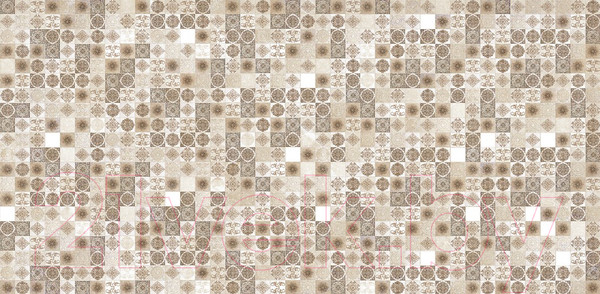 Изображение товара Плитка Cersanit Caravan Рельеф C-CRL452D (298x598, многоцветный)