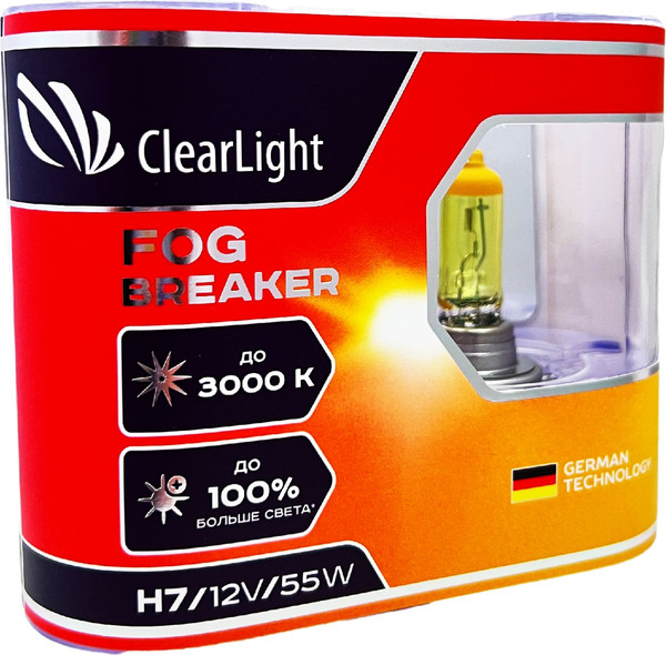 Изображение товара Комплект автомобильных ламп ClearLight MLH7FBR (2шт)