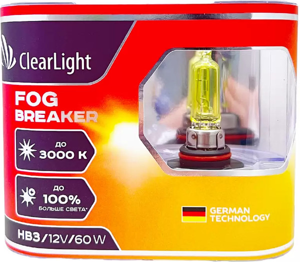 Изображение товара Комплект автомобильных ламп ClearLight MLHB3FBR (2шт)