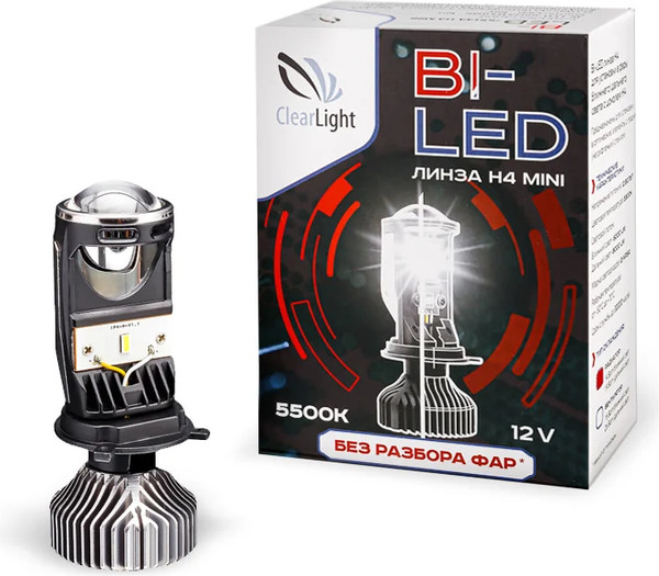 Изображение товара Автомобильная лампа ClearLight KBM CL G3 Н4 mini1
