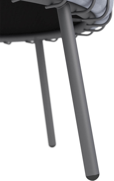 Изображение товара Кресло мягкое Sheffilton SHT-AMS123 (стальной серый/графит муар)