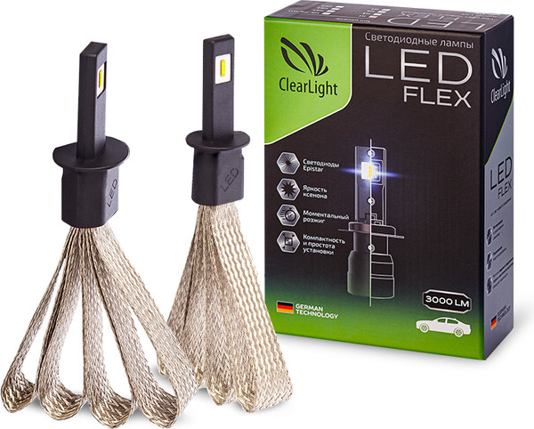 Изображение товара Автомобильная лампа ClearLight CLFLXLEDH4-1